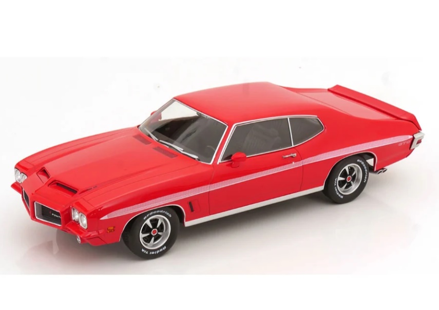KK SCALE 1:18 Pontiac LeMans GTO - 1972 (red) KKDC181352