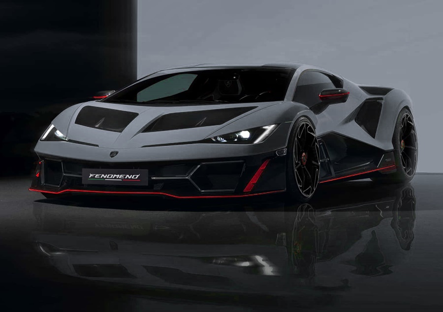 LOOKSMART 1:43 Lamborghini Fenomeno (Grigio Acheso Matt) LS567B