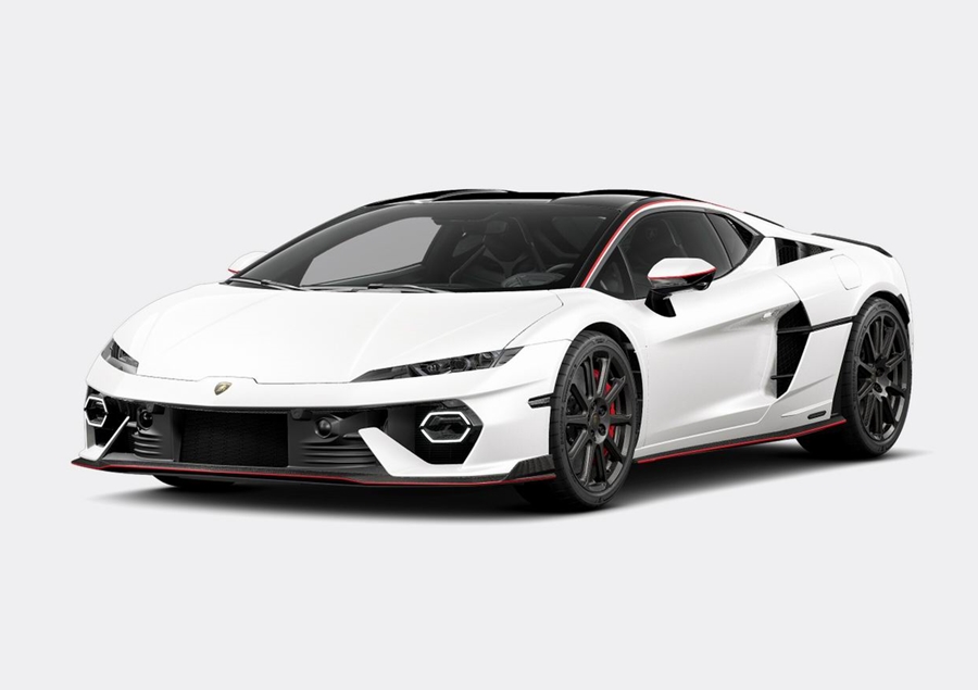 LOOKSMART 1:43 Lamborghini Temerario Alleggerita Package (Balloon White) LS555D