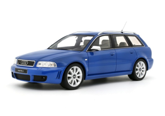 OTTO MOBILE 1:18 Audi RS 4 (B5) - 2000 (Nogaro blue) OT1272