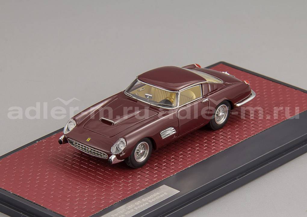 MATRIX 1:43 Ferrari 250GT Speciale Pininfarina ex HRH Prince Bernhard 1957 (maroon) MX50604-022