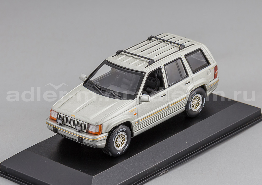 MINICHAMPS (MAXICHAMPS) 1:43 Jeep Grand Cherokee - 1995 (silver met) 940149661