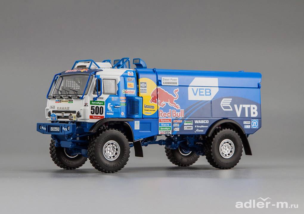 DIP MODELS 1:43 КАМАЗ 4326 3-е место Ралли ДАКАР 2015 #500 А. Каргинов 243270