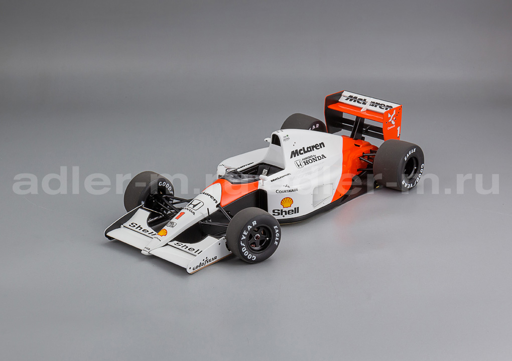 AUTOART 1:18 McLaren Honda MP4/6 #1 Japanese GP 1991 A. Senna (с декалями McLaren) 89140