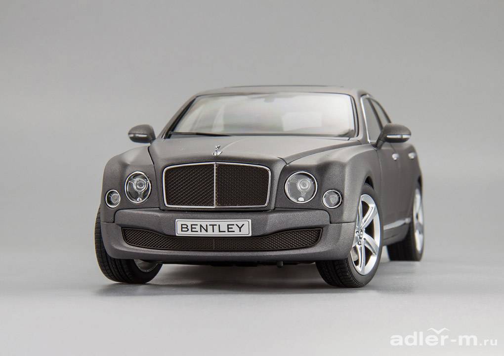 KYOSHO 1 18 Bentley Mulsanne Speed 2014 dark grey 08910DGS DIS