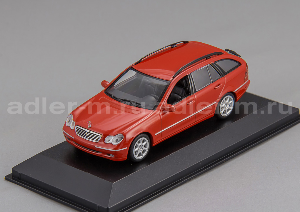 MINICHAMPS (MAXICHAMPS) 1:43 Mercedes-Benz C-Class T-Model (S203) – 2001 (red) 940030111
