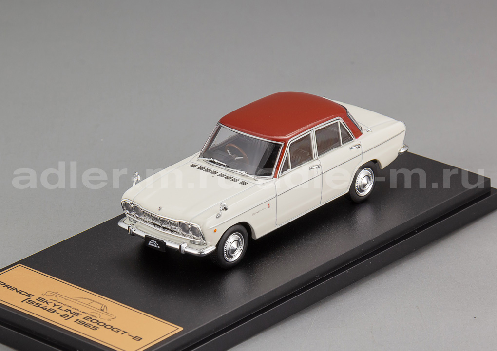 HACHETTE (Japan Car Collection) 1:43 Nissan Prince Skyline 2000GT-B - 1965 (УЦЕНКА!) JPL-18_DIS_b