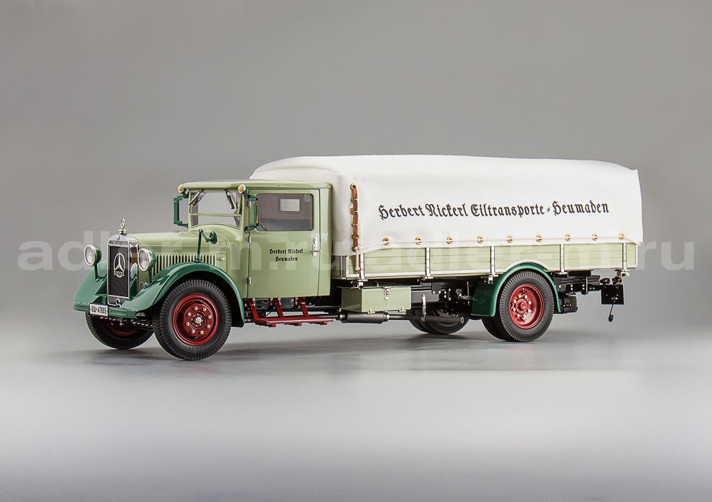 CMC 1:18 Mercedes-Benz LKW LO 2750 Truck with tarpaulin, 1933-1936 M-170