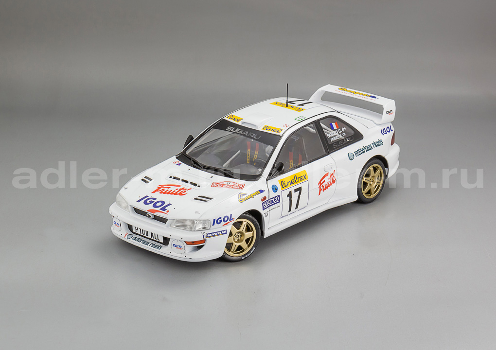 SOLIDO 1:18 Subaru Impreza 22B #17 - 1999 S1807407