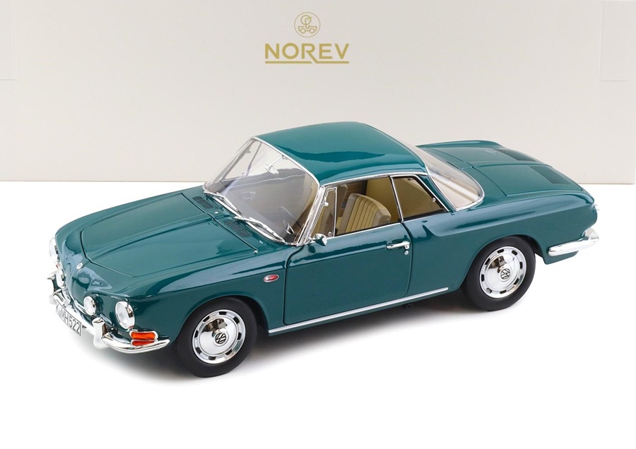NOREV 1:18 Volkswagen Karmann Ghia 1500 - 1963 (Smaragd Green) 188648