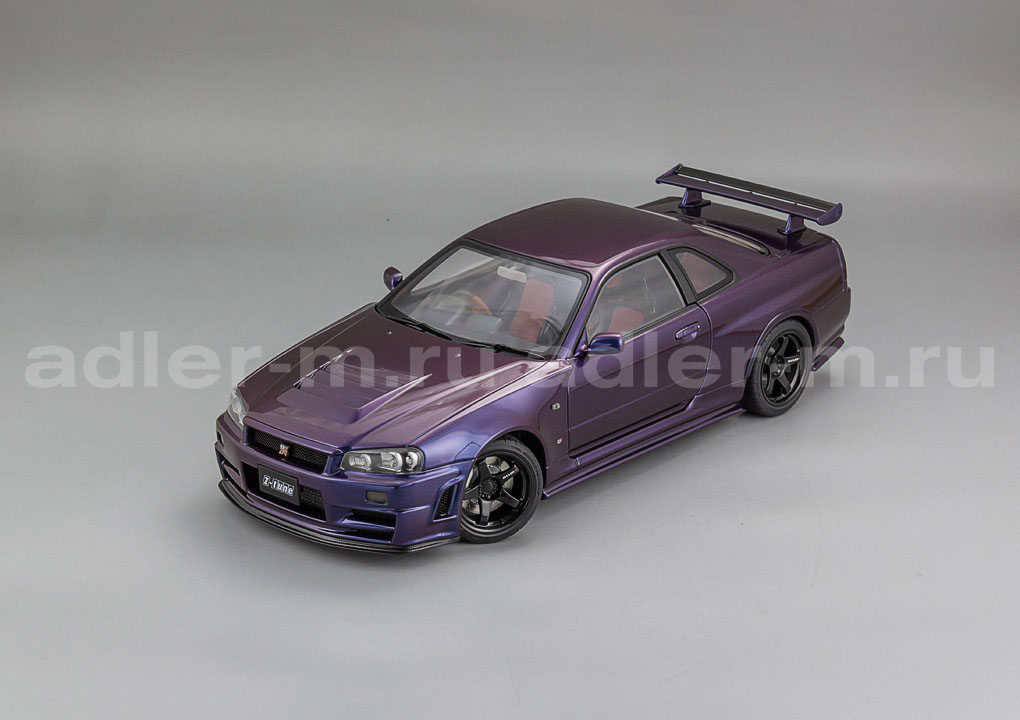 AUTOART 1:18 Nissan Skyline GT-R (R34) Z-tune (midnight purple) 77464