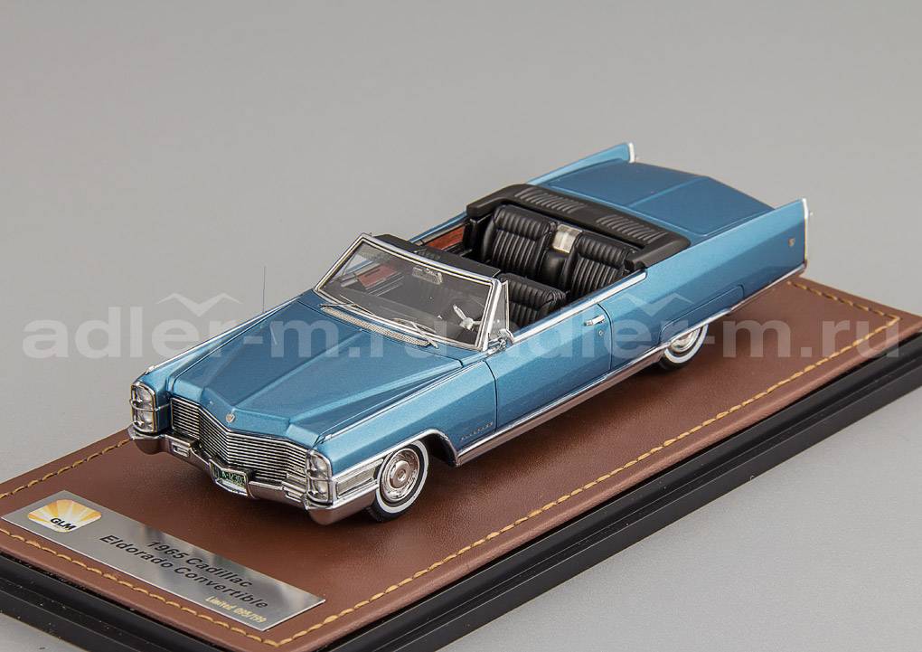 GLM 1:43 Cadillac Eldorado Convertible (open) 1965 (firemist poly) GLM123003