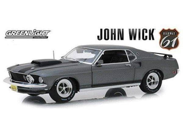 GREENLIGHT 1:18 Ford Mustang BOSS 429 - 1969 (из к/ф "Джон Уик") HW18016