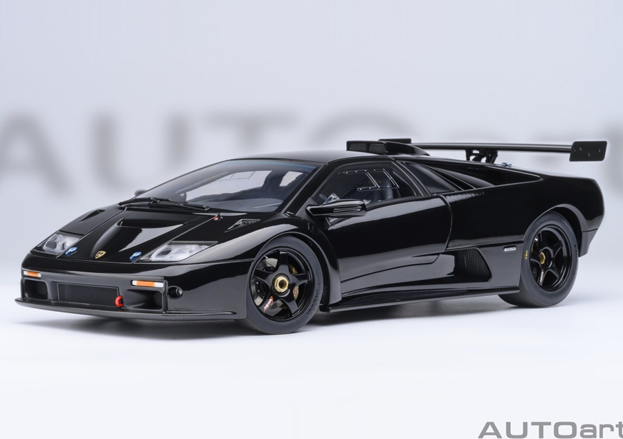 AUTOART 1:18 Lamborghini Diablo GT-R (deep black) 79137