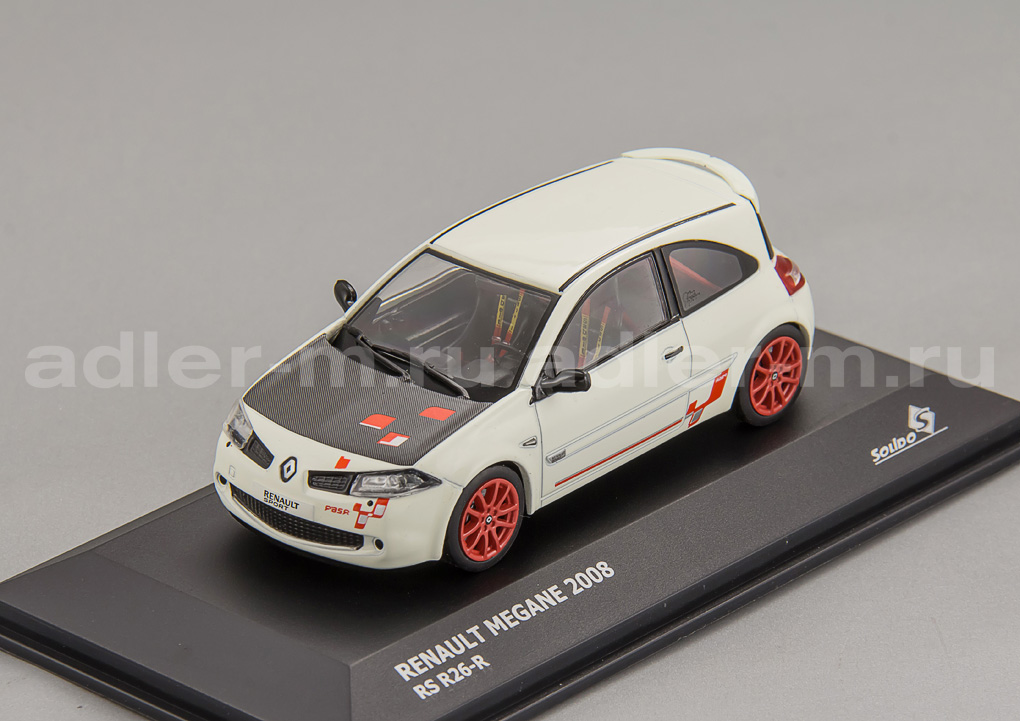 SOLIDO 1:43 Renault Megane 2 RS R26-R - 2008 (УЦЕНКА!) S4310201_DIS_b