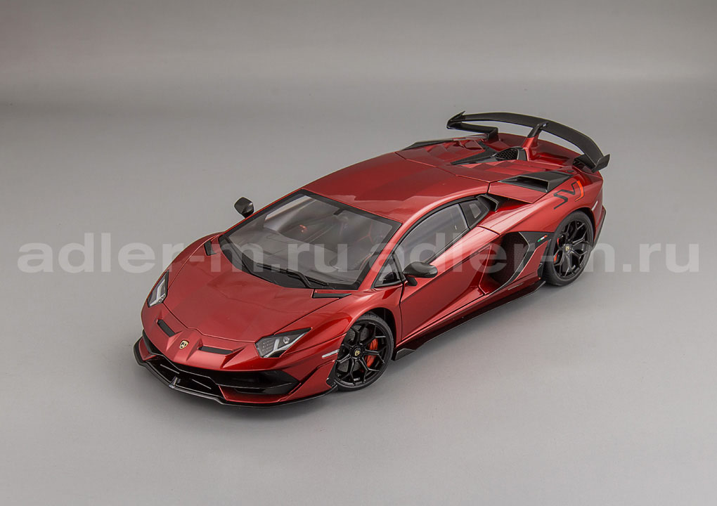 AUTOART 1:18 Lamborghini Aventador SVJ (metallic red) 79177