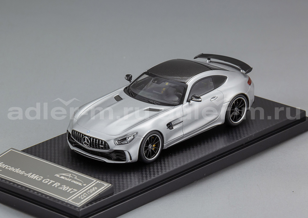 ALMOSTREAL 1:43 Mercedes-AMG GT R (silver) ALM420706