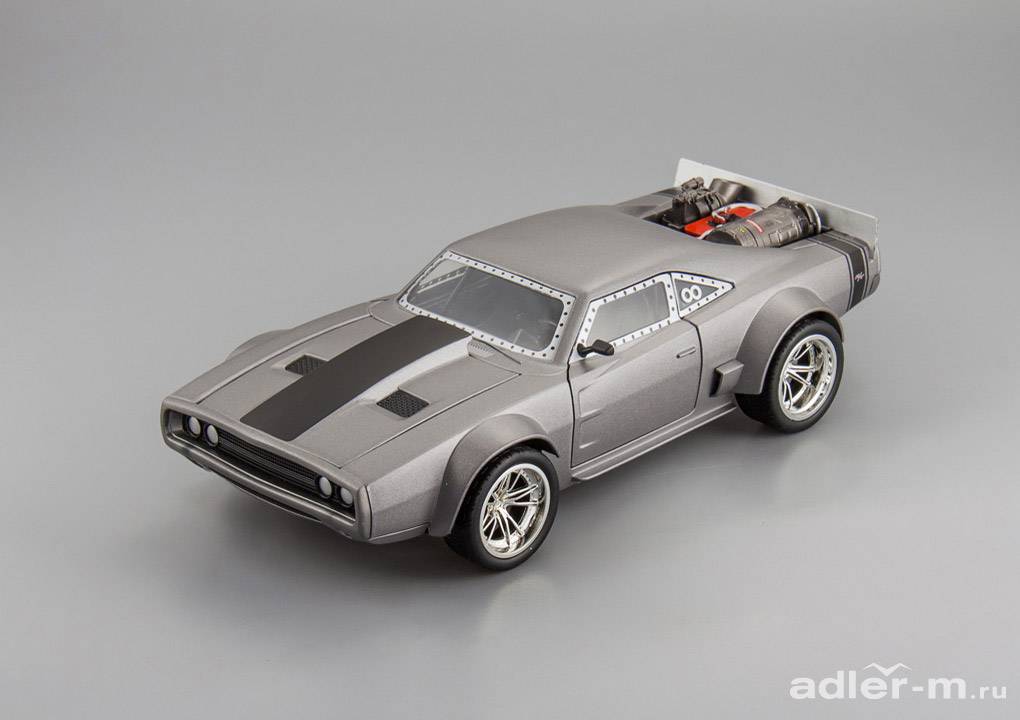 JADA 1:24 Dodge Ice Charger owned by Dom (grey) 98291