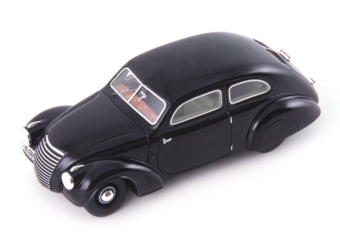 AUTOCULT 1:43 Skoda Rapid OHV Prototype (CZ 1938) (black) ATC04045