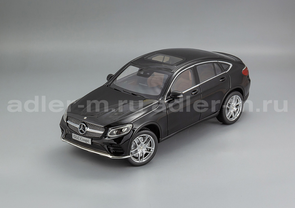iScale 1:18 Mercedes-Benz GLC Coupe X253 SUV - 2015 (black) 118000000005