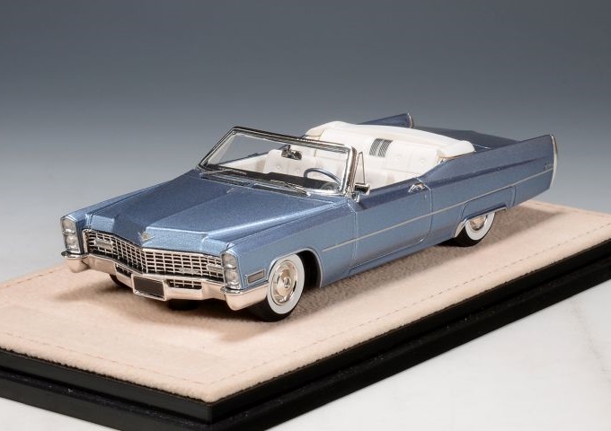 GLM + STAMP MODELS 1:43 Cadillac DeVille Кабриолет (открытый) - 1967 (Marina Blue Metallic) STM67701
