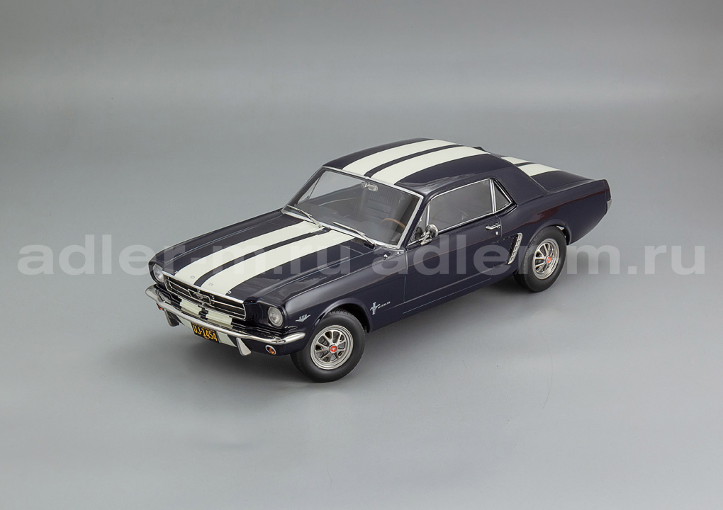 NOREV 1:18 Ford Mustang Купе - 1966 (Nightmist Blue Metallic) 182805
