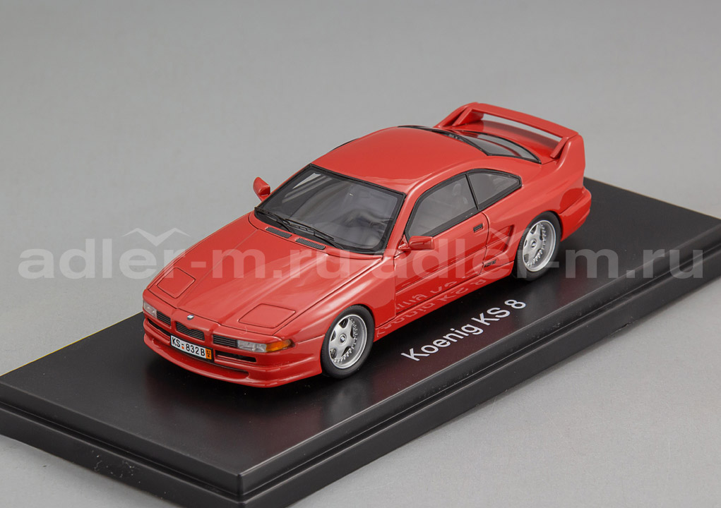 RENN MINIATURES 1:43 BMW Koenig KS8 (red) Renn-3