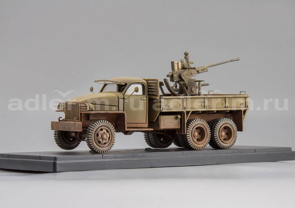 MINICLASSIC 1:43 Studebaker бортовой с зениткой (со следами экспл.) STB004т