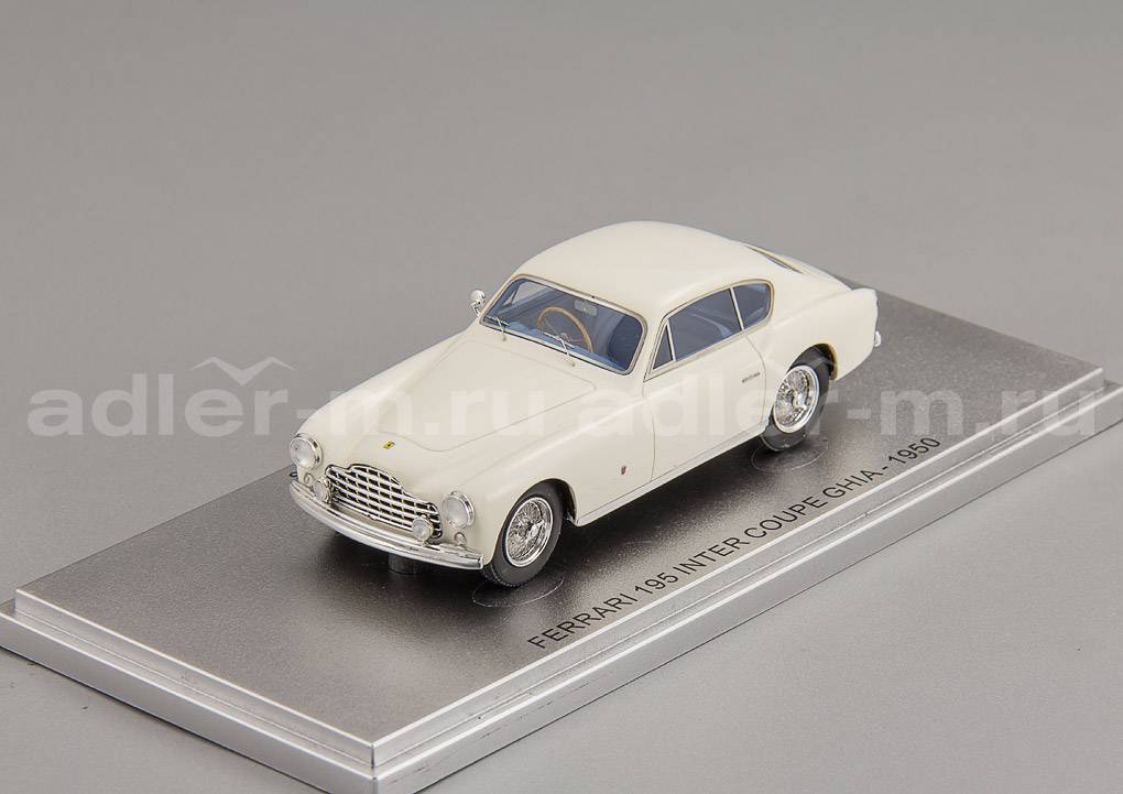 KESS SCALE MODELS 1:43 Ferrari 195 Inter Ghia Coupe - 1950 (white) KE43056021