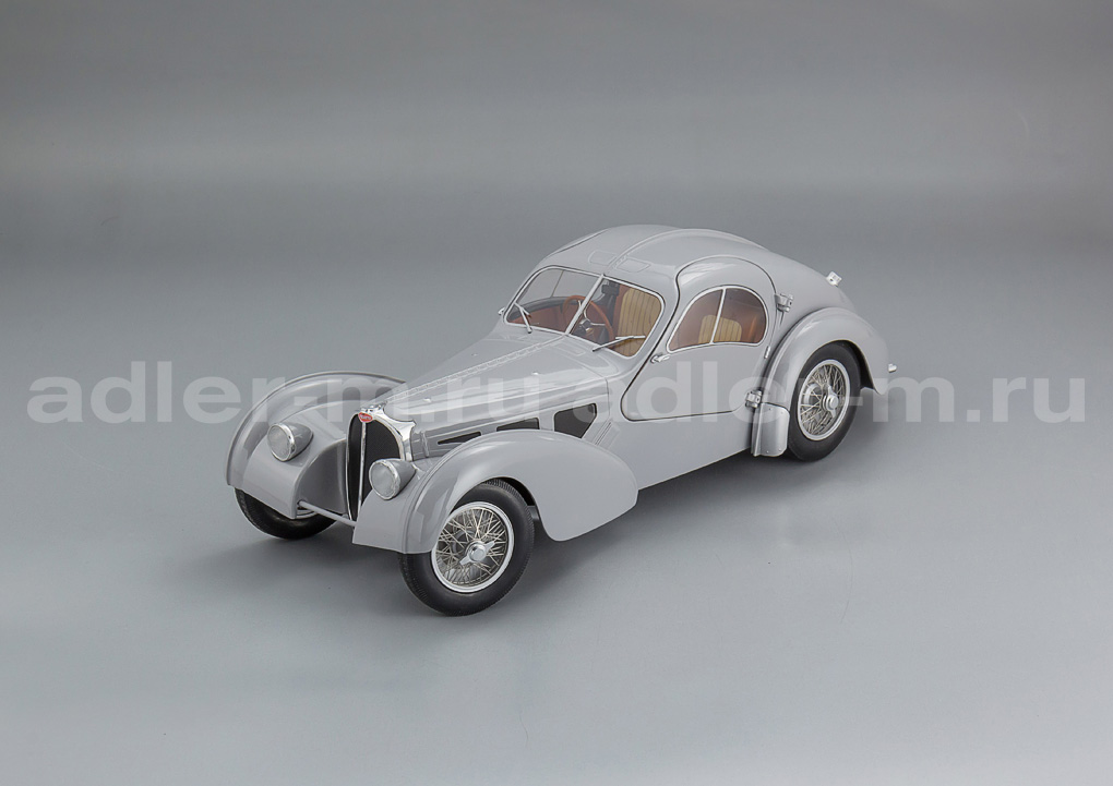 SOLIDO 1:18 Bugatti Typ 57 SC Atlantic (light grey) S1802106