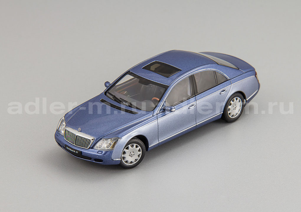 AUTOART 1:43 Maybach 57 SWB 2003 (cote d'azur blue middle/cote d'azur blue bright) 56151