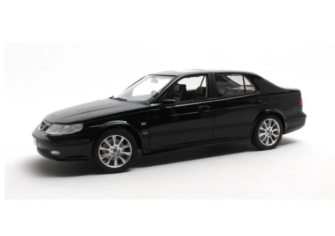 CULT SCALE MODELS 1:18 SAAB 9-5 Turbo Aero - 1998-2004 (black) CML198-2