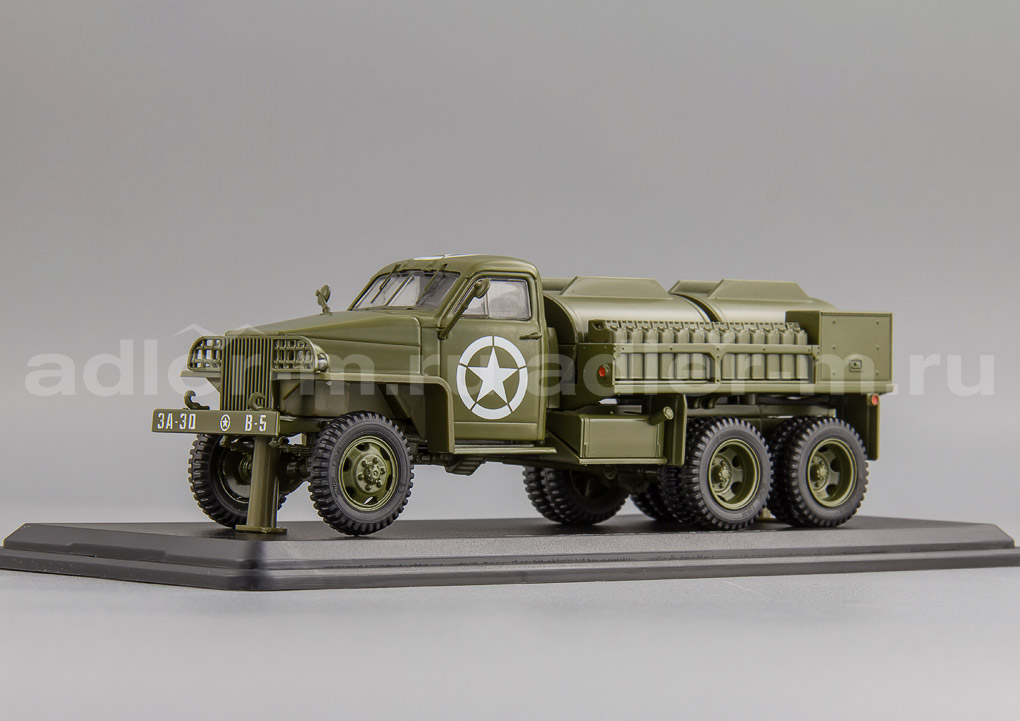 START SCALE MODELS (SSM) 1:43 Studebaker US6 U5 цистерна (со звездой) (УЦЕНКА!) SSM1410_DIS
