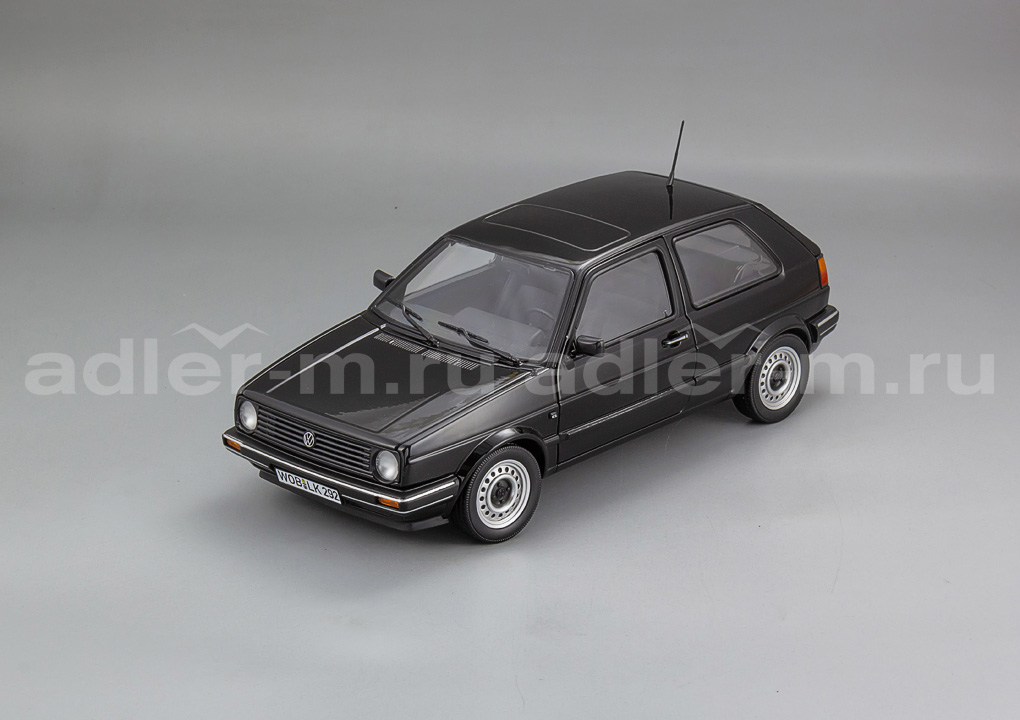 NOREV 1:18 Volkswagen Golf II CL (3-двери) - 1987 (black) 188554