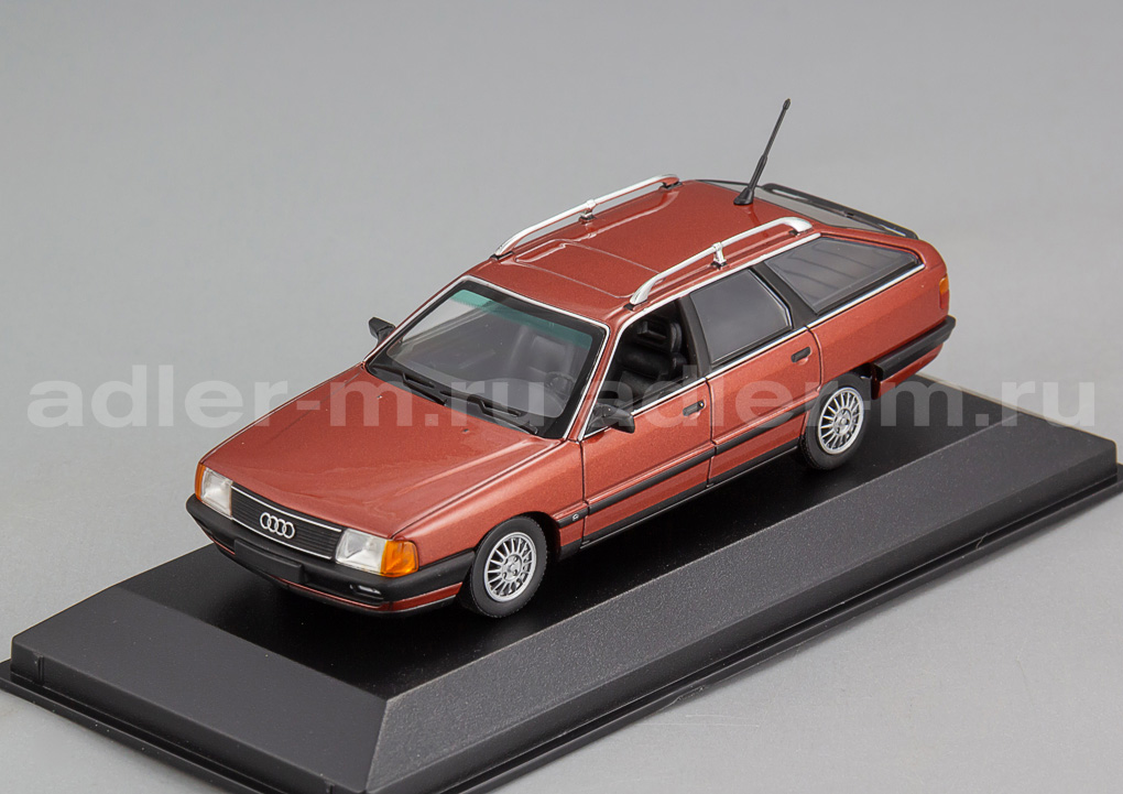 MINICHAMPS (MAXICHAMPS) 1:43 Audi 100 Avant - 1990 (red) 940015211