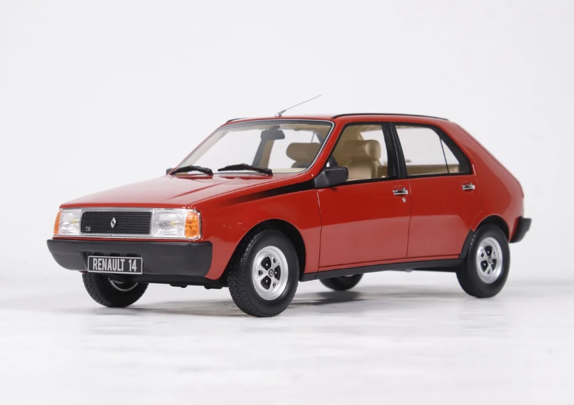 OTTO MOBILE 1:18 Renault 14 TS Rouge 705 - 1983 (red) OT1409