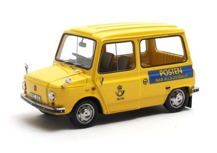 MATRIX 1:43 DAF Kalmar ( Tjörven ) Swedish Post - 1971 (yellow) MX30401-073