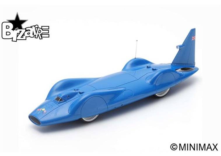BIZARRE 1:43 Bluebird CN7 Donald Campbell 1963 Lake Eyre Australia B1075
