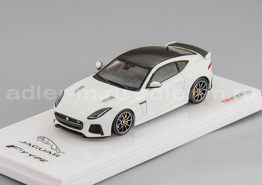 TRUESCALE MINIATURES 1:43 Jaguar F-Type SVR AWD (glacier white) TSM430146