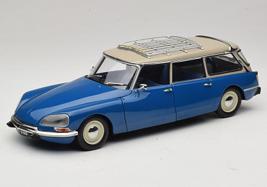 Citroen 1:18 Citroen ID21 Break - 1970 (Danube Blue - Ivory) 181772