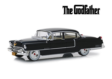 Cadillac 1:24 Cadillac Fleetwood Series 60 Special 1955 (из к/ф "Крёстный отец") (black) 84091
