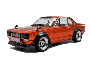 Nissan 1:18 Nissan Skyline (C10) HAKOSUKA (orange met.) S1813003