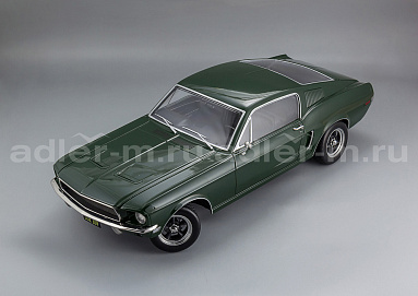 Ford 1:12 Ford Mustang GT Fastback - 1968 - "Bullitt look-a-like" (darkgreen) KKDC120221