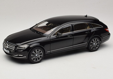 Mercedes-Benz 1:18 Mercedes-Benz CLS Shooting Brake (X218) - 2011 (Obsidian Black Metallic) 183944