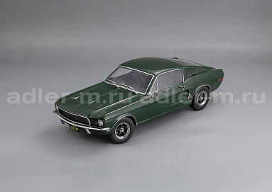 Ford 1:18 Ford Mustang GT Fastback - 1968 (dark green) KKDC181391