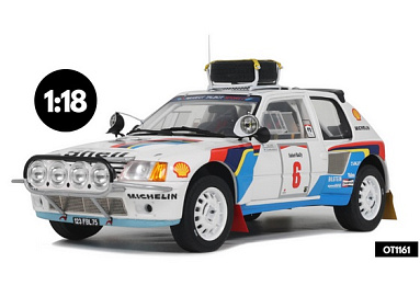 Peugeot 1:18 Peugeot 205 T16 Rally Safari 1985 OT1161