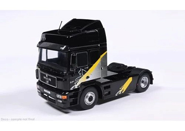 MAN 1:43 MAN F2000 - 1994 (black with decor) TR240