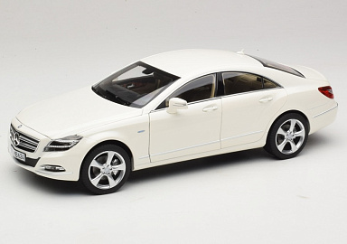 Mercedes-Benz 1:18 Mercedes-Benz CLS Купе (C218) - 2011 (Brillant White Metallic) 183943