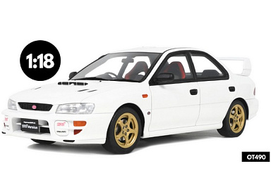 Subaru 1:18 Subaru Impreza WRX Type RA Sti - 2000 (white) OT490