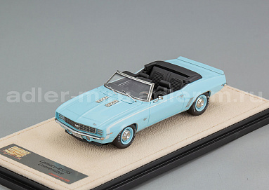 Chevrolet 1:43 Chevrolet Camaro RS SS Convertible (Open roof) - 1969 (blue) STM691033